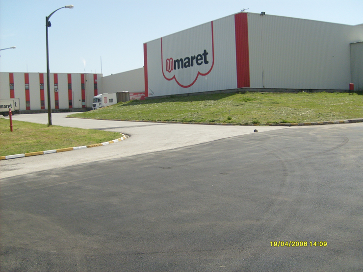 Fabrika ve Sanayi Bölgesi Zemin Kaplama Çalışmaları